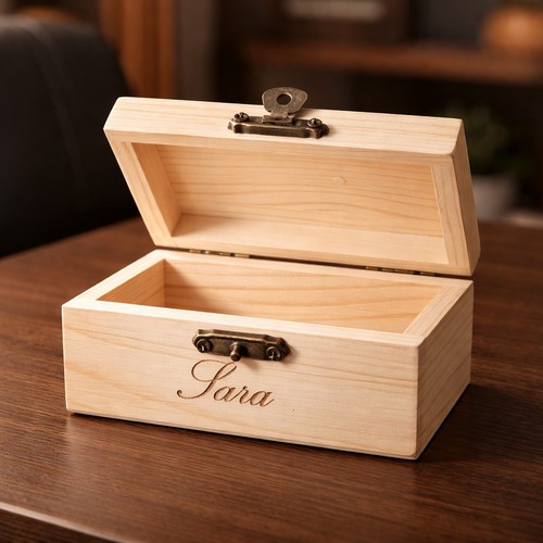 Personalised engraved wooden - engraved,