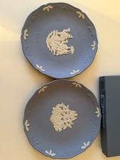 Vintage 1991 And 1992 Wedgewood Christmas Plates