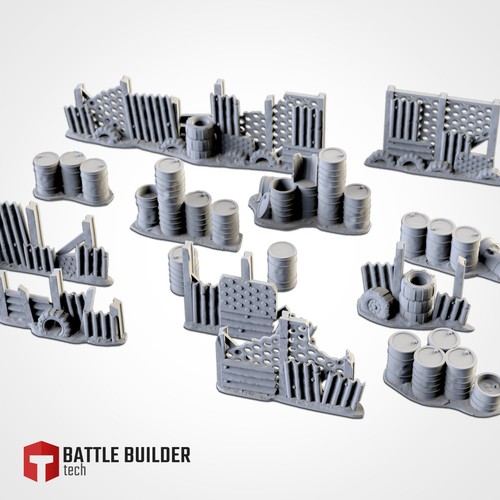 Post apocalyptic barricades - post,