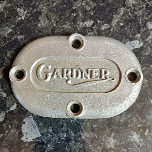 Gardner engine badge plate - gardner,