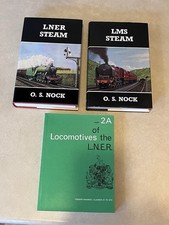 Railway Books x 3 LMS Steam, LNER Steam, Locos Of The LNER