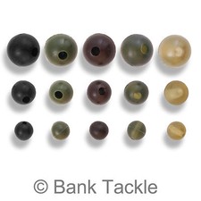 Rubber Shock Beads 4mm 6mm 8mm Rig Making Buffer Beads Carp Fishing Tackle (JC)