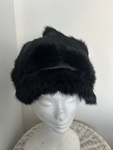 Vtg ladies black - soft, &