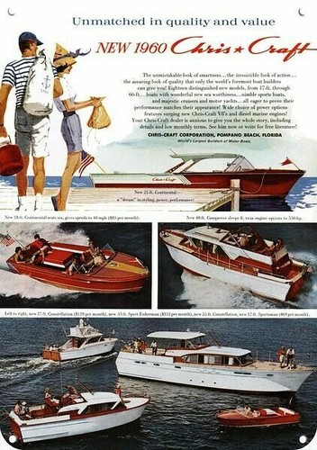 1960 chris craft constellation - 1960,