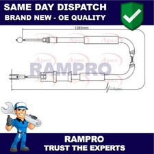 Rampro Rear Left Hand Brake