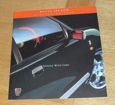 Rover 200 BRM Brochure