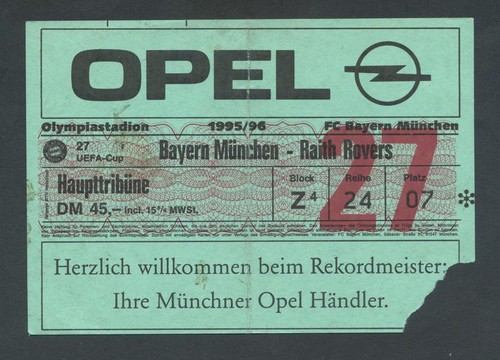 1995 fc bayern - munich, v