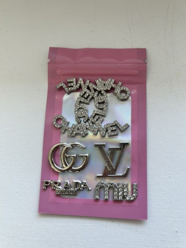 Silver metal craft charm - silver,