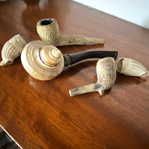 Lot estate meerschaum - lot, of