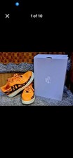NIke Air Force Ones Orange