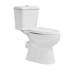 Rimless Close Coupled Toilet