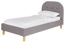 Elin Single Fabric Bed Frame -