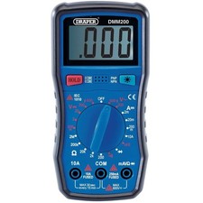 Draper Digital Multimeter LCD