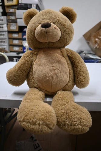 Large brown teddy - brown, soft