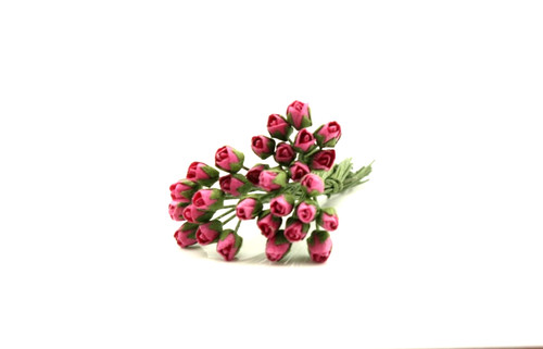 20x mini rose buds 3mm - buds,