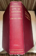 The Religious Life of London,  1904 Mudie-Smith, Maps & charts of 1903 Census Lg