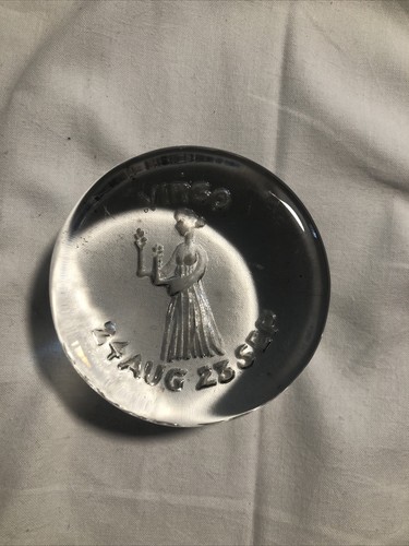 Dartington virgo glass - virgo,