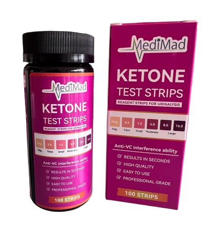 100 ketones ketosis urine - ketones,