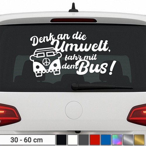 Ride the bus sticker think - sticker,