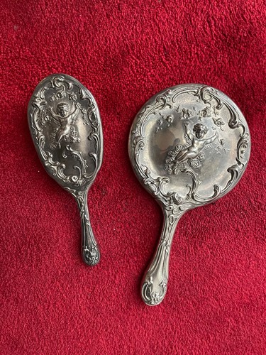 Vintage ornate silver tone - vintage,