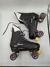 Vintage Retro Speedy Nitro Quad roller skates  57 mm wheels size UK 10 with box