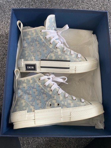 Dior b23 high top sneakers - top,