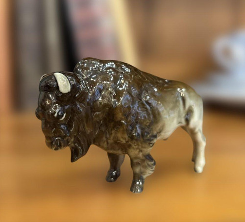 Hutschenreuther buffalo bison - buffalo,