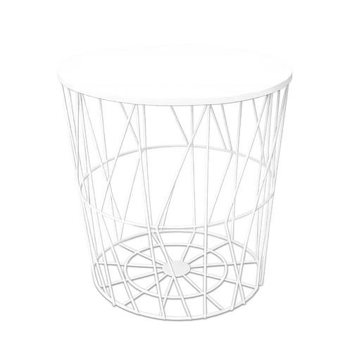Modern round metal - round, basket