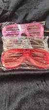 Novelty Glasses with Flashing Lights 3pk