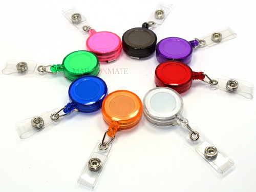 Badge reels retractable - 10,
