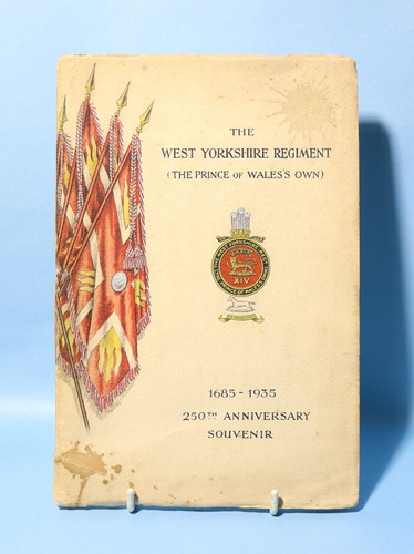 West yorkshire reg 250th - west, reg.