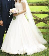 Naomi Neoh Fleur wedding dress blush, size 8-10