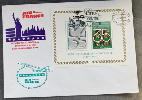 Concorde flown cover - cover, air