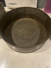 Vintage 26 Cm Christmas Wedding Cake Tin Round 