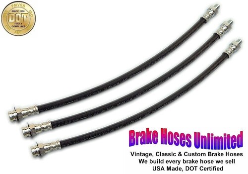 Brake hose set studebaker - hose,
