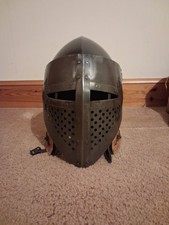 Bacinet With Visor Medieval
