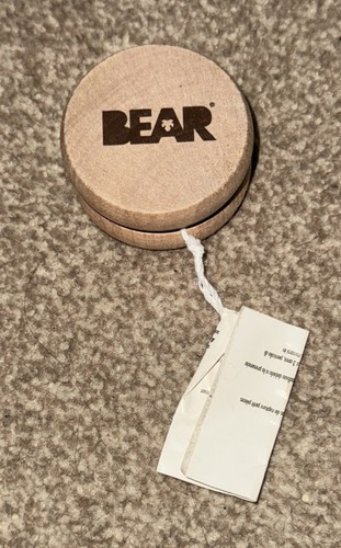 Bear wooden yoyo toy - bear,