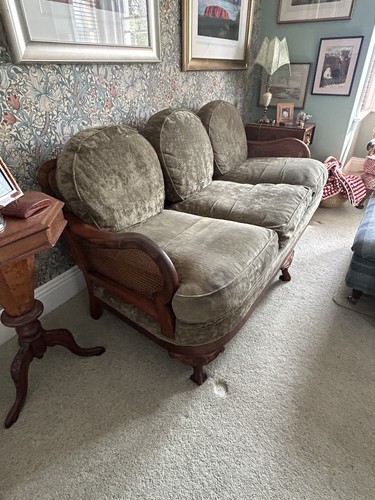 Late 1800s bergere suite - 1800s,