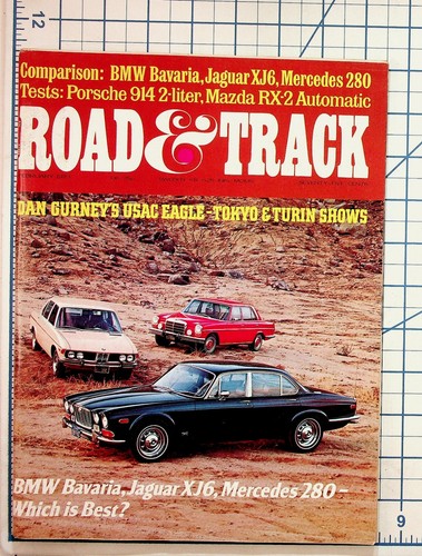 Road track magazine - road, february