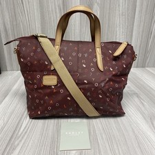 Radley Burgundy Oil Cloth Top