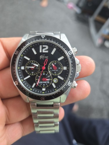Lacoste chronograph stainless - lacoste,