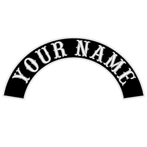 Personalised biker back - biker,