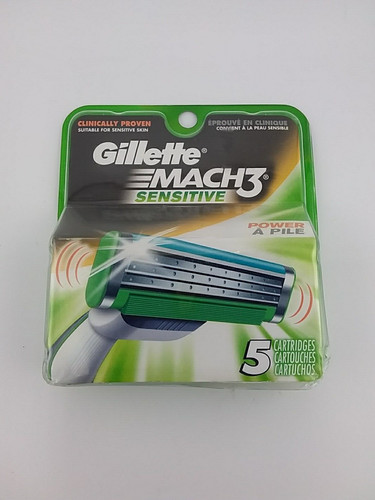 Gillette mach sensitive - gillette, 3