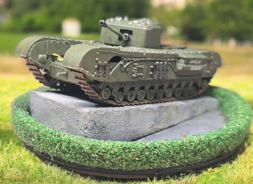 Gauge churchill tank - oo,