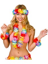4pc Hawaiian Flower Garland