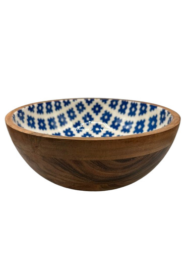 Wooden salad serving - /,