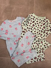 2 X Girls Pyjama Sets M&S Percy Pig And Next Age 12-13 Years