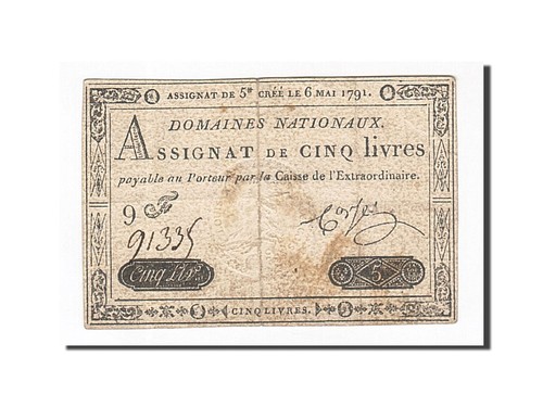 Banknote france 5 - banknote,,