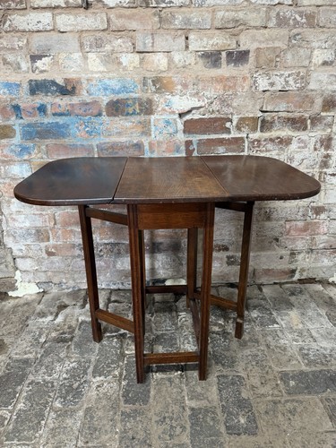Antique oak drop leaf - oak,
