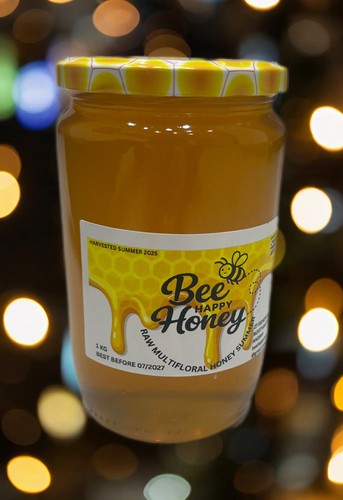 1kg raw british liquid - 1kg, honey
